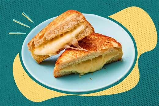 For the best grilled cheese, start in the microwave