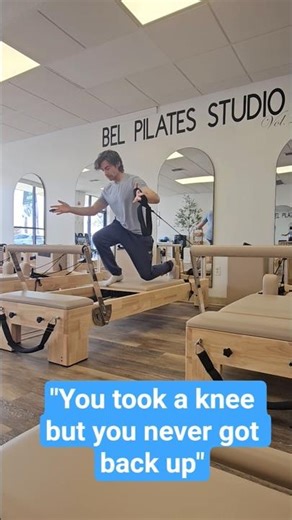 Pilates Reformer Standing One Yellow spring #pilates