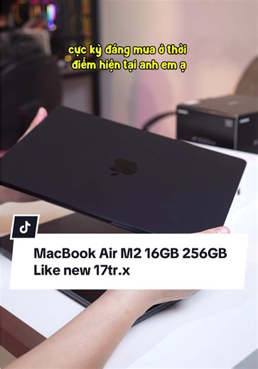 Về được 2 cây Air M2 như mới cho anh em. Ngon Bổ Rẻ - văn phòng, thiết kế 2D quá ok #mac18 #macbook #macbookuytin #macbookairm2