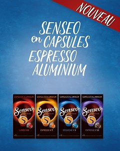 Découvrez nos petits nouveaux ! Senseo existe désormais en capsules espresso aluminium ! Retrouvez toute la gamme ici --> https://bit.ly/2XgyuRv | Senseo