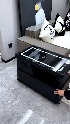 "Hi-Tech Table with Wireless Charging | 10 Phones एक साथ चार्ज करें Hidden Features & Stylish Lighting!" #shortsreels | Pooja Katiyar