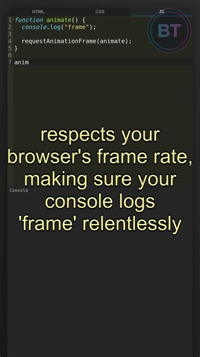 This JavaScript Animation Trick Is Smoother #coding