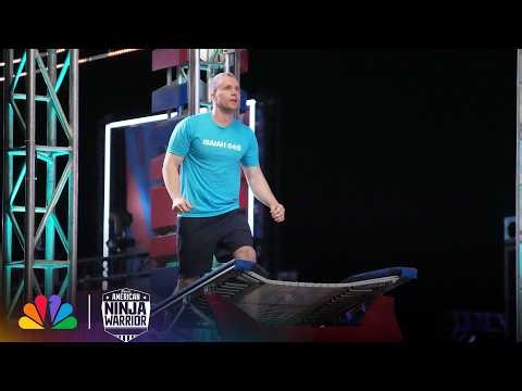 The MOST EMOTIONAL Comeback Run for Ninja Chad Riddle | American Ninja Warrior | NBC