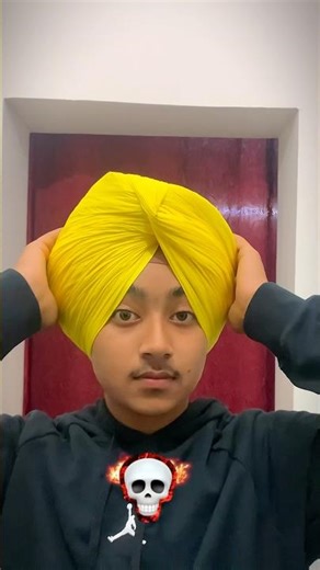 Watta wali pagg #punjabisong #turban #paghdi #shortsviral #tutorial #pagglovers #hairstyle #hair
