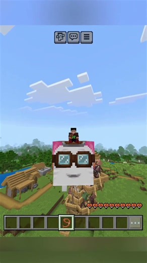 Bringing villagers in minecraft #shorts #minecraft