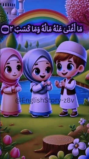 🌙 Learn the Quran with Zaky & Friends |last Short Surah for Kids | Islamic Cartoons ✨#duet #islamic