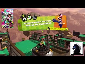 NS Splatoon 2 - Hero Mode - Slimeskin Garrison - #17: Octocommander Fortress