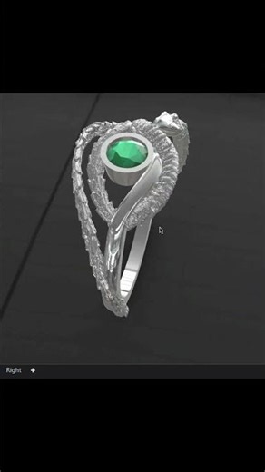 Anillo Serpiente Oro blanco - White Gold Snake Ring