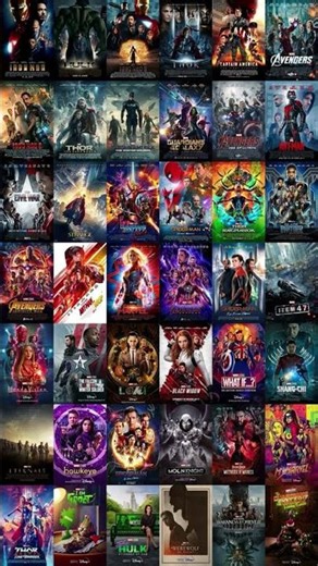 Marvel’s Top Movies Ranked 🔥 | Best MCU Films Ever #doyouknow #facts #shorts #viral
