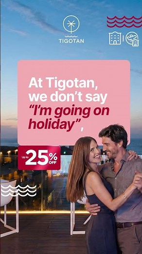 25% discount offer at Hotel Tigotan Lovers & Friends (+18) - Playa de las Américas - Tenerife.