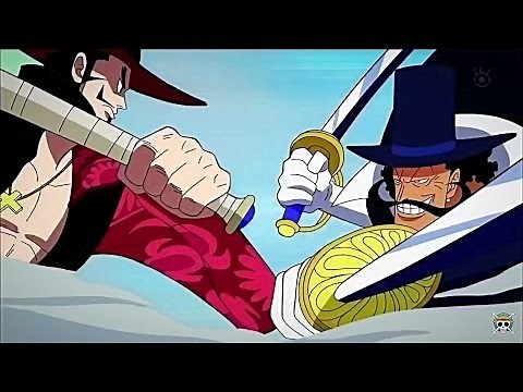 Hawkeye Mihawk Vs Vista! - One Piece HD Eng Subbed