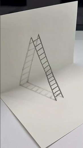 How to draw an easy 3-D optical illusion!