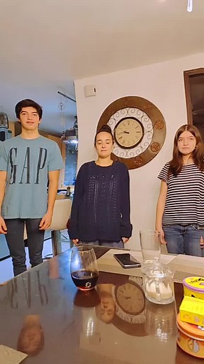 Synchronized Kitchen Dance Fun with Friends