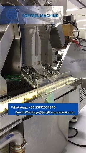 high speed servo soft gelatin encapsulation machine 15OVAL capsule production process JL-250III