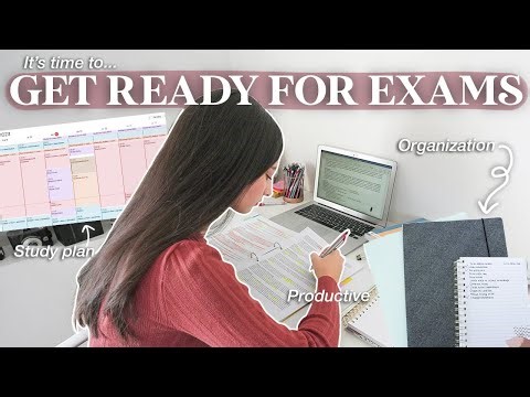 EXAM PREP: getting ready for studying 24/7... | Study Vlog