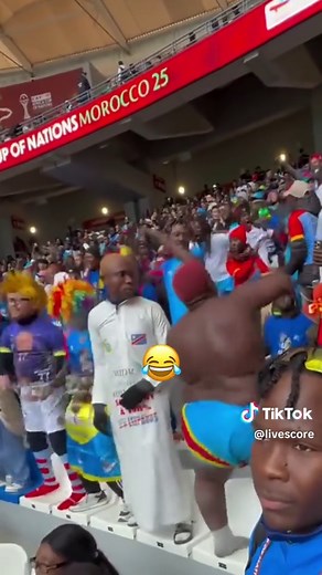 Congo Fans Bring Fun to AFCON Match Against Senegal
