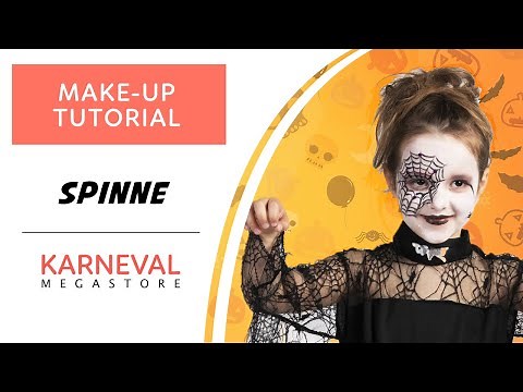 Spinnennetz schminken einfach gemacht [Schmink-Tutorial Spinne]