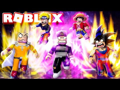 Building the ULTIMATE ANIME TEAM in ROBLOX