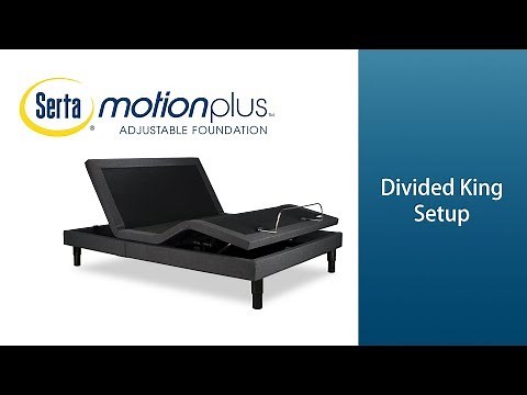 Serta Motion Plus - Divided King Setup