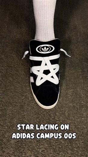 Loop Design on Instagram: "STAR LACING ON ADIDAS CAMPUS OOS #sneakers"