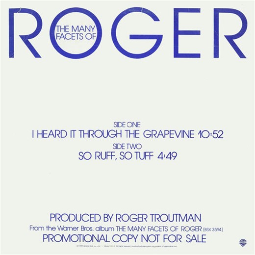 Roger - I Heard It Through The Grapevine