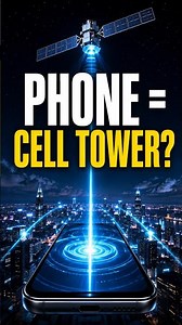 Could Starlink Turn Your Phone Into a Cell Tower? #shorts