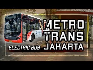 Cara Naik Metro Trans Jakarta 4C Electric Bus Nyaman dan Ongkos Murah rute JIEP Bundaran Senayan