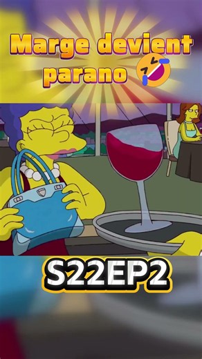 Marge devient parano 🤣 | SIMPSON VF #simpson #anime #shortanime