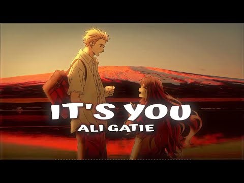 Miku - It's you - Ali gatie (slowed lyrics)