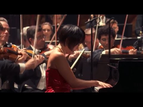 Yuja Wang (2025) plays Tchaikovsky - Piano Concerto No. 1 in Bb minor Op. 23 (mov 1)