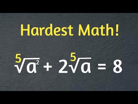 Hardest Math Olympiad Problem In the World | A Nice Math Olympiad Problem || How to Solve?