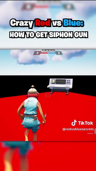 Cómo obtener la escopeta Siphon en Crazy Red vs Blue