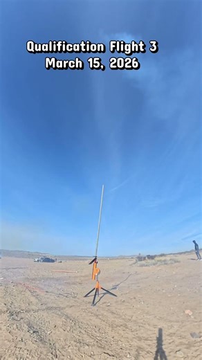 American Rocketry Challenge Qualification Flights