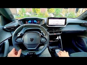 2024 Facelift Peugeot 2008 GT | POV Test Drive 4K | Raw audio 🎧