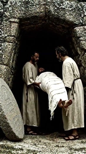 HE WAS LAID IN THE TOMB l 3 DAYS CHANGED HISTORY #faith #christianshorts #love #jesus #jesussaves