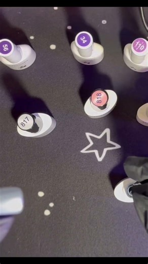 Trying ‪@RARJSMgelpolish‬ cateyes ceramic edition ✨ #cateye #cateyenails #nails #gelpolish #fyp #short