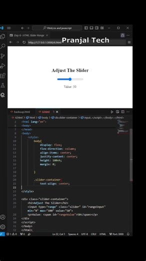 Creating a Slider using html css and js | Like, Share #shorts #html #css #js