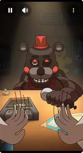 Puppet awakens inside Lefty FNAF Animation