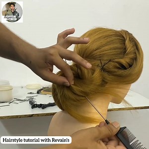 44K views · 3.8K reactions | Beautiful hairstyle step by step tutorial #hairstyle | Revain's Salon | Facebook