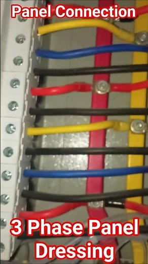 Panel Connection | MP Electrical 👷 #shorts #electrical #mcb #wiring 🤠