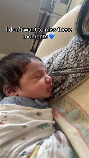My heart will never be the same again. I love this little man more than words could ever express 💙 i definitely look rough but I know he won’t need my arms for long 😭🥹💙#postpartum #newborn #godisgood #momlife #glorytogod