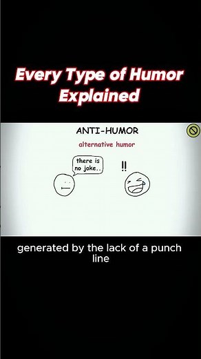 Every Type of Humor Explained 2 @ThePaintExplainer #learning #knowledge #humor #laughoutloud