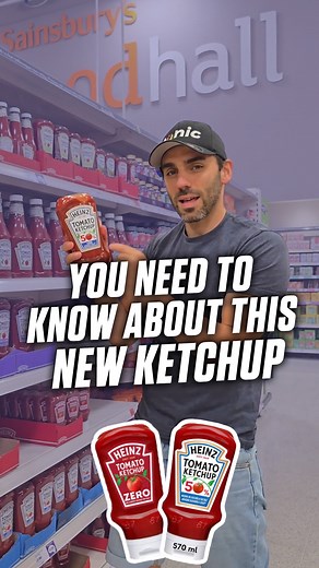You need to know about this new ketchup🍅 Zero sugar ketchup from Heinz 👀 #health #ketchup #sauce #kids #parents #healthy #zerosugar | Tonic Health