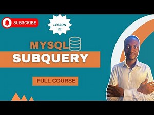 subquery in mysql