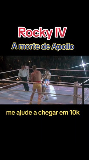 A Morte de Apollo Creed em Rocky IV