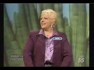 Debi Jordan the singing contestant on Wheel of Fortune Mar 5 2002 (from DailyMotion) #PatSajakRetire