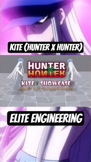 Kite Moveset Showcase (Hunter x Hunter) #anime #buildinggame #gameplay #gaming #hunterxhunter