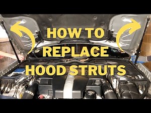 Mercedes Hood Strut Support Replacement – Step-by-Step Automotive DIY – Super Easy