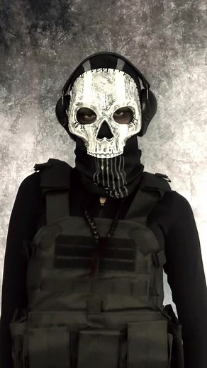 Welcome back!!🥷🏿 #callofduty #callofdutymask #ghost #ghostmask #cod #codm #codcosplay #codcommunity