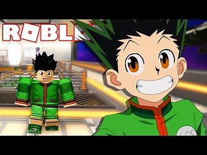 Roblox → GON FREECSS | HUNTER X HUNTER no ANIME CROSS !! #12 🎮